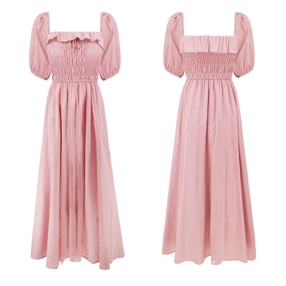 R. Vivimos Cotton A Line Dress